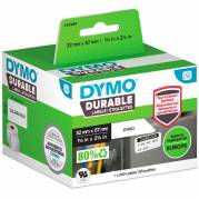 Dymo Durable etiketter 32x57mm hvid 800stk 