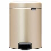 Brabantia NewIcon pedalspand 5 ltr Champagne 