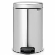 Brabantia NewIcon pedalspand Fingerprint Proof 12L Matt Steel 