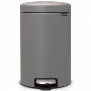 Brabantia NewIcon pedalspand 12L Concrete Grey 