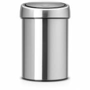 Brabantia Touch Bin affaldsspand 3L Matt Steel 