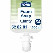 Tork 520201 Clarity skumsæbe S4 1L 1 KOLLI 6 FLASKER