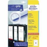 Avery Ultragrip 61x192 mm arkiveringsetiketter 