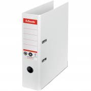 Esselte No. 1 brevordner A4 75mm recirkuleret hvid 