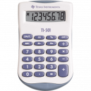 Texas Instruments TI-501 lommeregner 8 cifre hvid 