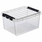 SmartStore Classic 32L plastkasse med l&aring;g 50x39x26cm klar