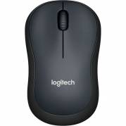 Logitech M220 Silent trådløs mus koksgrå/sort 