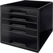 Skuffekabinet Leitz Desk Cube 5-skuffer sort