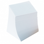 Kubusblok 9x9x9cm hvid 700ark 