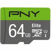 PNY Micro SDXC Elite 64GB Class 10 w/adapter