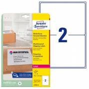 Avery L7996-25 vejrbestandige pakkeetiketter 50stk