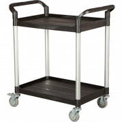 Tina Trolleys M bordvogn fiberplast sort 