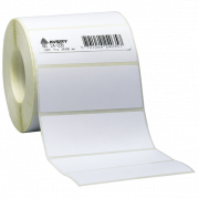 Avery 50x25mm etiketrulle hvid 