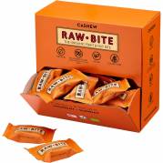 Rawbite Cashew økologisk snackbar 15 g 45 stk 
