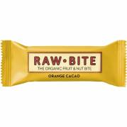 Rawbite Orange/Cacao økologisk snackbar 50 g 