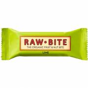 Rawbite Lime økologisk snackbar 50g 