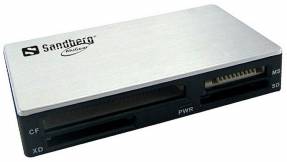 Sandberg USB 3.0 multikortl&aelig;ser sort