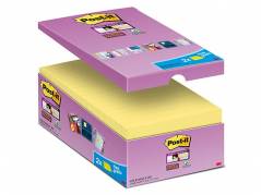 Post-it 655S Super Sticky notes 76x127mm gul 
