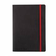 Oxford Black n'Red A5 notesbog 72ark linjer sort 