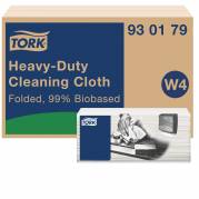 Tork 930179 ExelClean W4 aftørringsklude hvid 41,5x35,5cm 