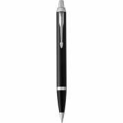 Parker IM Stainless Steel CT kuglepen medium 0,7mm mat sort 