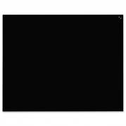 NAGA magnetisk glastavle 120x150cm sort