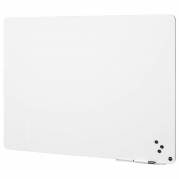 NAGA magnetisk whiteboard u/ramme m/startsæt 87x117cm hvid 