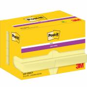 Post-it Super Sticky notes 47,6x47,6mm gul 12stk 