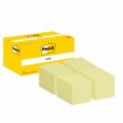 Post-it notesblok 38x51mm gul 12stk 