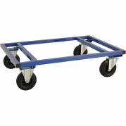 Kongamek pallevogn 1200x800x305mm bl&aring; 800kg