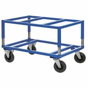 Kongamek pallevogn 1200x800x655mm bl&aring; 800kg