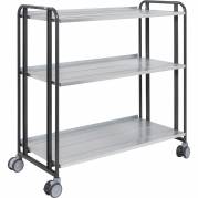 Kongamek rullebord 1277x638x1300mm m&oslash;rkegr&aring;