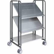 Kongamek rullebord 877x638x1300mm m&oslash;rkegr&aring;
