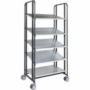 Kongamek rullebord 877x638x1850mm m&oslash;rkegr&aring;
