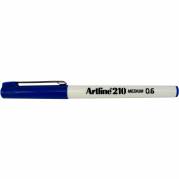 Artline EK210 fiberpen 0,6mm blå 