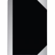 Rhino Kina notesbog 70g linjeret A4 sort/s&oslash;lv 