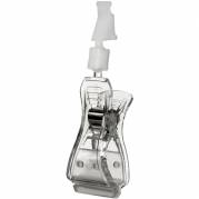 Sign-Clip holder hvid/transparent