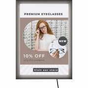 LED lysramme A4 6500K s&oslash;lv