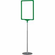 Plakatstander A4 320-620mm gr&oslash;n