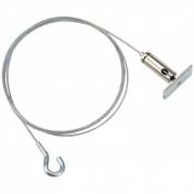 Wireoph&aelig;ng t/plakatskinne 1000x&Oslash;1,2mm