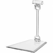 Prisdisplay m/kortholder 100mm transparent