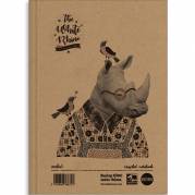 Rhino Recycled kinabog 70g A5 linjeret 