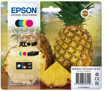 Epson 604XL bl&aelig;kpatroner sort/CMY 