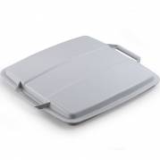 Durable Durabin Eco l&aring;g t/90L affaldsspand gr&aring; 