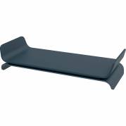 Leitz Ergo monitorstander 438x209x112mm m&oslash;rkegr&aring; 
