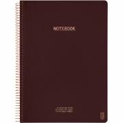 Kozo Premium notesbog 100g A4 linjeret kaffebrun 
