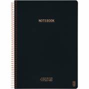 Kozo Premium notesbog 100g A5 linjeret sort 