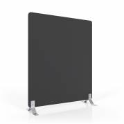 G&ouml;tessons ScreenIt A30 gulvsk&aelig;rm 100x120cm sort 