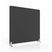 G&ouml;tessons ScreenIt A30 gulvsk&aelig;rm 140x140cm sort 