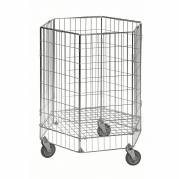 Kongamek tr&aring;dnetsvogn 700x700x900mm 60kg